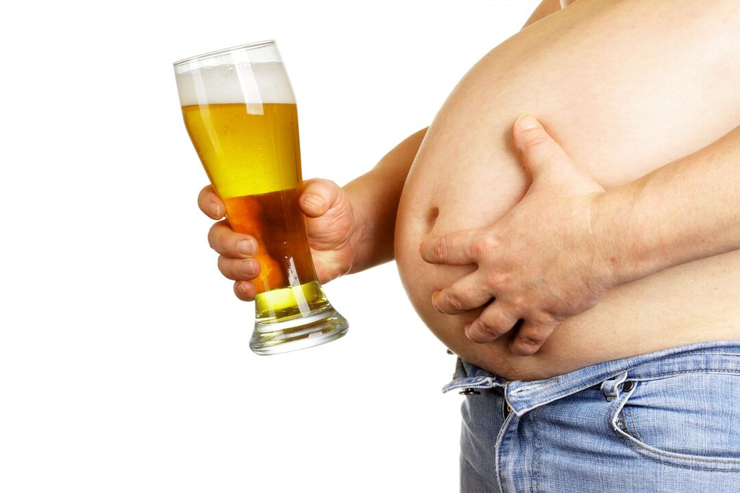the beer belly